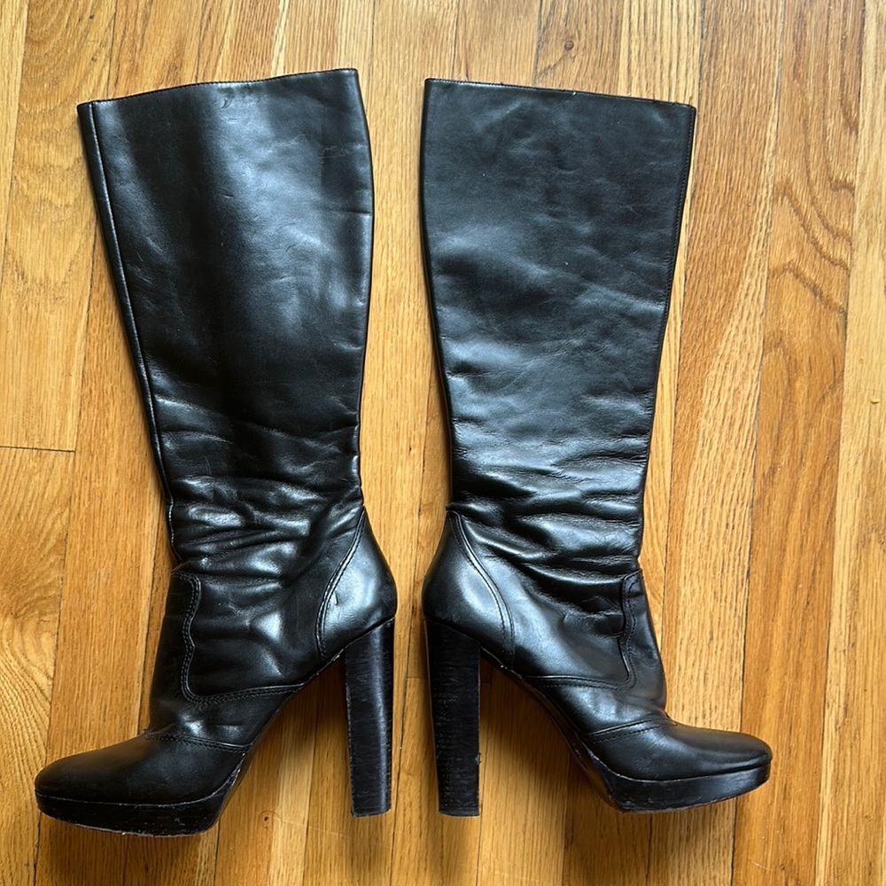 Michael Kors tall black boots
